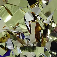 Конфетті смужки 20 грамм Золото 1920 фото