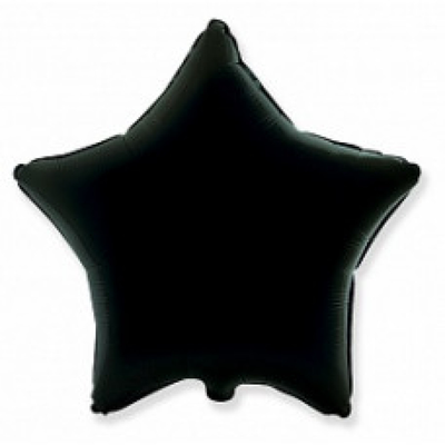 Фольга Flexmetal зірка 18" Сатин чорна 301500SN фото