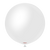 Шары Калисан 24" (Сатин Снежно-белый (Opaque Satin Snow White)) (1 шт) 12470506 фото