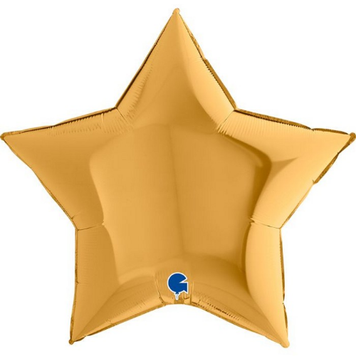 Фольга Зірка 36" Золото (в інд. уп.) (в інд. уп.) Grabo 3204-0181 фото