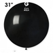 Шар-сюрприз Gemar 31" G220/14 (Черный) (1 шт) 1102-0409 фото