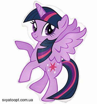 Фольгированная фигура Пони Twilight Sparkle Flexmetal (в Инд. уп.) 1207-3451 фото