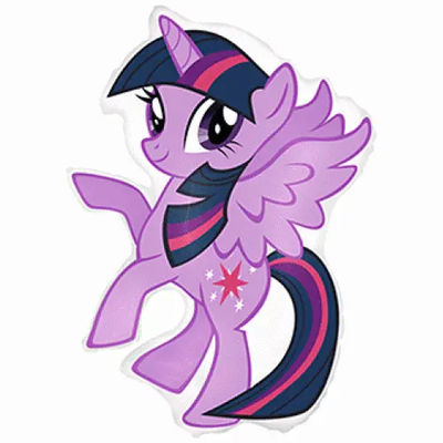 Фольгированная фигура Пони Twilight Sparkle Flexmetal (в Инд. уп.) 1207-3451 фото