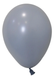 Шары Balonevi 10"/Р32 (Серый) (100 шт) BV-4670 фото