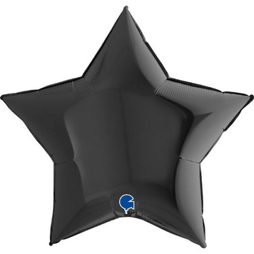 Фольга Зірка 36" Чорна (в інд. уп.) (в інд. уп.) Grabo 36204K-P 3204-0095 фото