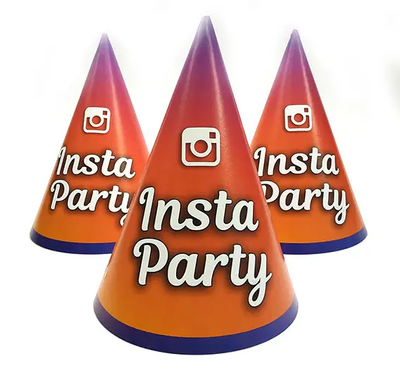 Святковий ковпак "Insta Party" 6128 фото