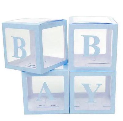Коробки для куль Baby "Блакитні" 3051 фото