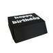 Коробка самозбірна "Happy Birthday" (чорна 25х16,5х9) korobka-black-zdn фото