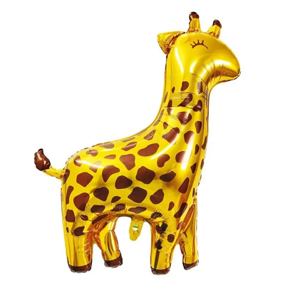 Фольгированная фигура Жираф золото (Китай) (в инд. упаковке) 1001 фото