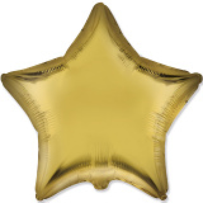 Фольга Flexmetal звезда 18" Сатин лимонная 301500SLE фото