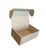 Подарочная коробка самосборная средняя "Крафтовая" (25х16,5х9) двусторонний картон 2393 фото
