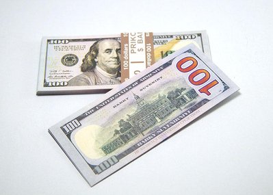 Сувенирные деньги "100 долларов НОВЫЕ" 378 фото