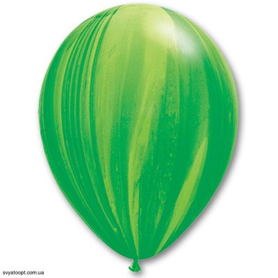 Воздушный шар Qualatex Агат зеленый 11" 1108-0342 фото