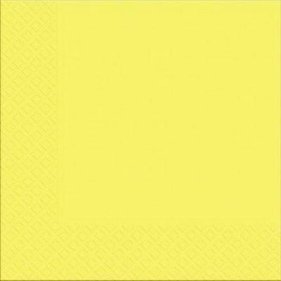 Салфетки "Желтые" (33х33) (20 штук) 2385 фото