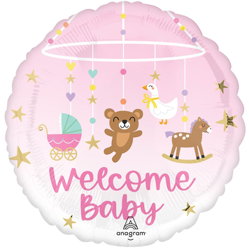 Фольга 18" Подвесные игрушки для девочки (в инд. уп.) Anagram 3202-3716 фото