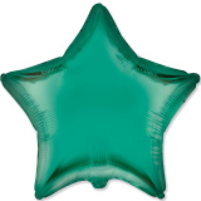 Фольга Flexmetal зірка 18" Сатин зелена 301500SVE фото