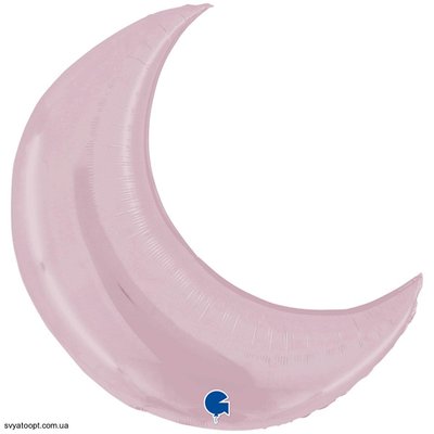 Фольгированная фигура большая Луна розовая (Grabo) 3204-0760 фото