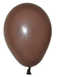 Шары Balonevi 6"/Р20 (Коричневый) (100 шт) BV-4631 фото