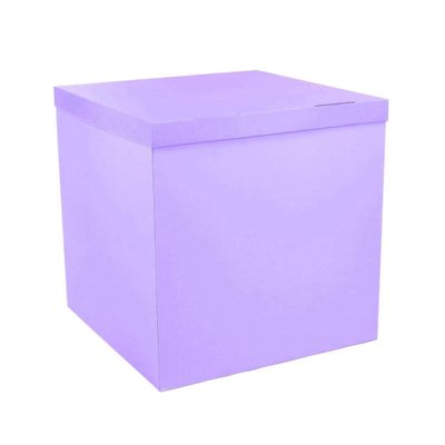 Коробка-сюрприз для шаров "Лаванда" (70х70х70) korobka-lavander фото
