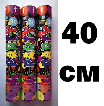Хлопавка пневматична 40 см (PARTY Різнокольорова) М-40-19 фото