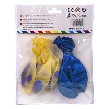 Набір латексних кульок Party Balloon Синій 10 шт (Китай) (в інд. уп.) 1554-blue фото