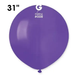Шар-сюрприз Gemar 31" G220/08 (Фиолетовый) (1 шт) 1102-0400 фото