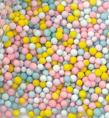 Пінопластові кульки 2-3 мм (Макарун асорті) 1л peno-macaronmix фото