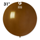 Шар-сюрприз Gemar 31" G220/48 (Коричневый) (1 шт) 6434 фото